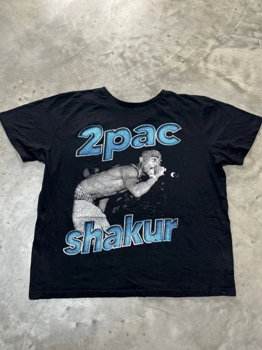 2pac Shakur Only God Can Judge Me Rap Tee Black T-Shirt